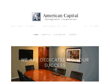 Tablet Screenshot of amercap.com